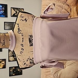 NWT - Never Worn! Super Sexy Rose Pink Choker Strapless Top